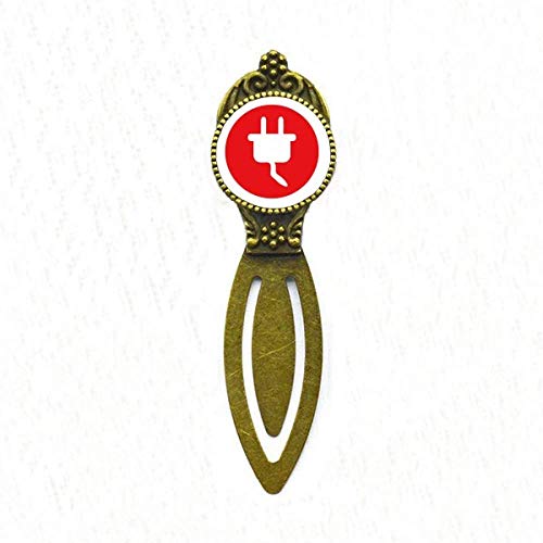 Marque-page rétro câble de charge rouge universel pour livre usb