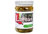 Laffitte's Sweet Hot Cajun Pickle Slices 32 Ounce Jar | Perfect On Your Burgers and Sandwiches | Meats On The Grill | Add A Perfect Crispy Kick To Any Entree (32 Ounce)