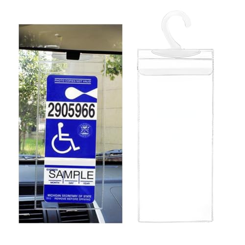 KVAEY Handicap Placard Holder, 11.6