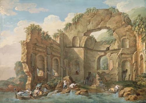 Affiches Impression Ruines architecturales Cleric Toile Canvas Haute Définition Art 60x90
