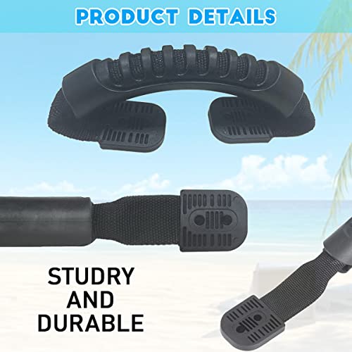 Housedeco 2 Pack Kayak Carry Handles With Kayak Hardware For Kayaks Suitcase Luggage (2Pcs Black) #TOP2