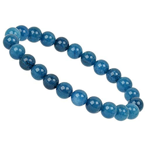 ELEDORO Mujer Hombre Unisex keine gema Kugelschliff azul Apatita Cover