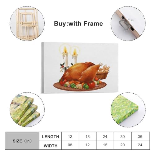 Art mural moderne WIZIGM affiche de qualité premium sur toile fine 20x30