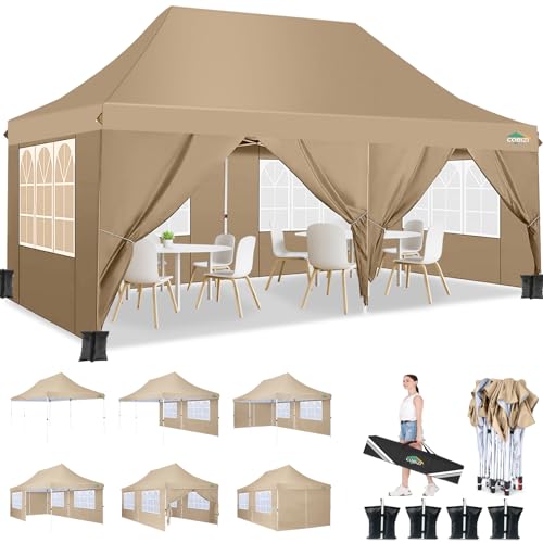 Faltpavillon 4x6 Wasserdicht Stabil