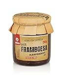 Mermelada de Frambuesas - Frasco de 280g - Proporciona una Dosis Extra de Energía - Ideal para Postres y Desayunos - Sin Colorantes ni Conservantes - Producto Gourmet de Origen Portugués