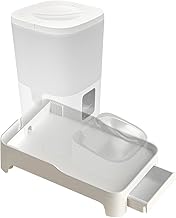 Brissia Automatic Feeding Machine, Height Adjuster, Height Adjuster Stand, Elevating Legs, Tables, Automatic Feeding Device, For Cats and Dogs, Easy to Eat, Neck Stress Relief