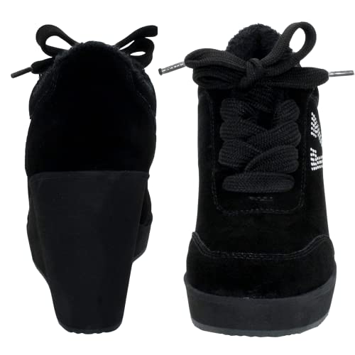 VOLATILE Cash Fashion Wedge Sneakers Platform Tennis Shoes for Women2