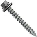 #14 Metal ROOFING SCREWS: (250) Screws x 2" GALVANIZED Hex Head Sheet Metal Roof Screw. Self starting metal to wood sheet metal screws with EPDM washer. For corrugated roofing