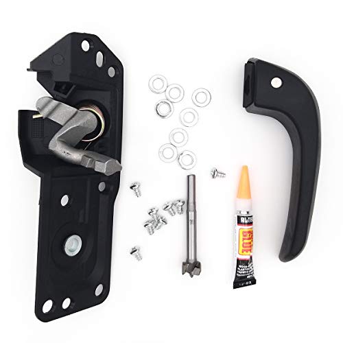 BOPART Driver Inside Interior Door Handle Kit for 07-13 Chevy Silverado GMC Sierra, 2007 2008 2009 2010 2011 2012 2013 Tahoe Yukon Suburban Avalanche Escalade Pickup Truck 15936893 20833606 80374