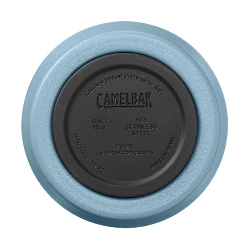 Image of CamelBak Horizon 16oz Tumbler - Insulated Stainless Steel - Tri-Mode Lid - Dusk Blue