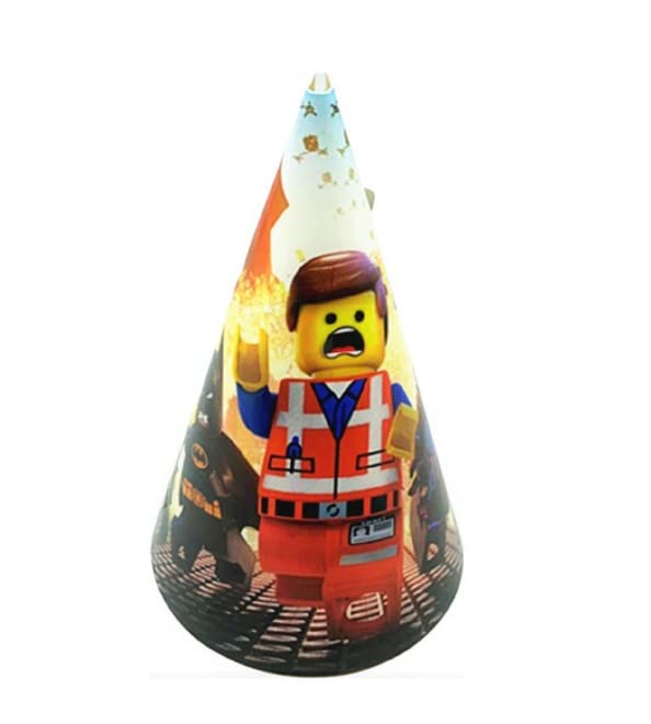 18 Pcs Rob-lox Birthday Party Hats, Video Game Blocks Robot Theme Party Supplies,Gifts Set for Kids Boys Girls