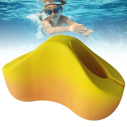 Pull Buoy Swimming EVA Pool Buoy Kids Swim Bouy Legs and HIPS Support Pull Buoy for Kids Beginners Under 121 lbs Strength Training Water Exercise Orange, Pull Buoy Swimming - Thumbnail 3