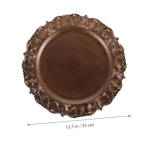 Assiette à dîner vintage en faïence d'art pour table de prestige - 8