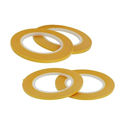 Modelcraft 4-Piece Precision Masking Tapes Cover