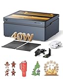 WECREAT Vision 40W Laser Cutter and Engraver Machine, with...