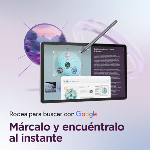 Lenovo Idea Tab – Tablet 11" 2.5K (MediaTek Dimensity 6300, 8 GB RAM, 128 GB UFS, 90 Hz, 4 Altavoces, Wi-Fi 5, Bluetooth 5.2, Android 15) Color Gris – Incluye Tab Pen - Imagen 7