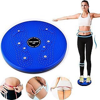 FASTUNBOX (LABEL) Tummy Waist Twisting Cums with Accu-Pyramid Abs Twister Full Body Massager Perfect Home Gym Equipment for Men and Women- Maximum Capacity 120 kgs
