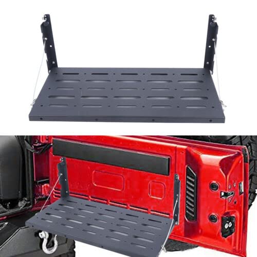 Table Pliante Tailgate - Support de Coffre - Table à Manger Pliable en Métal