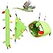 3Pcs Small Pet Hammock Guinea Pig Hammock Rat Hanging Tunnel Plush Sleeping Nest Hamster Tunnel Hideout for Small Animal