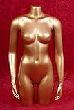 Typ: Torso Weiblich, Farbe: Bronze, Farbbesonderheiten: Glänzend