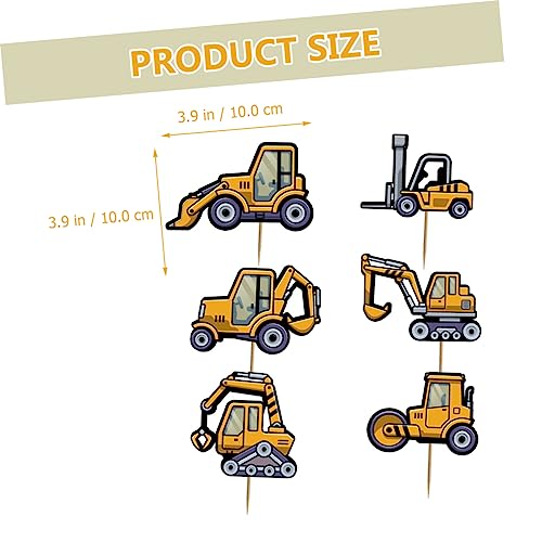 Vaguelly 18 Peças De Caminhão De Brinquedo Para Veículos De Engenharia Caminhões De Brinquedo Para C