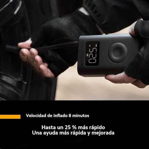 Xiaomi Portable Electric Air Compressor 2,A Faster, Better helpImproved Inflation Performance, Black - Image 4