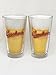 Beer Snob Barware Czechvar Pint Glasses - Set of 2
