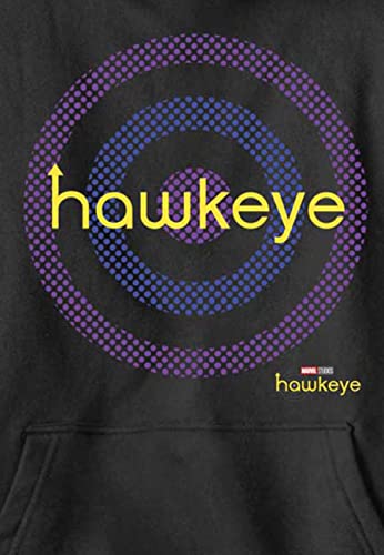 Sweat à Capuche Garçon Marvel Bullseye Target Logo Pull Chaud - 2