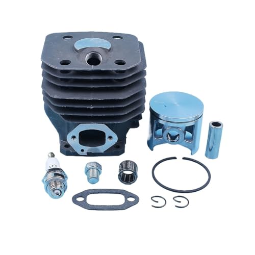 Junta de escape de motosierra y kit de pistón de cilindro de 48 mm para 262XP 5