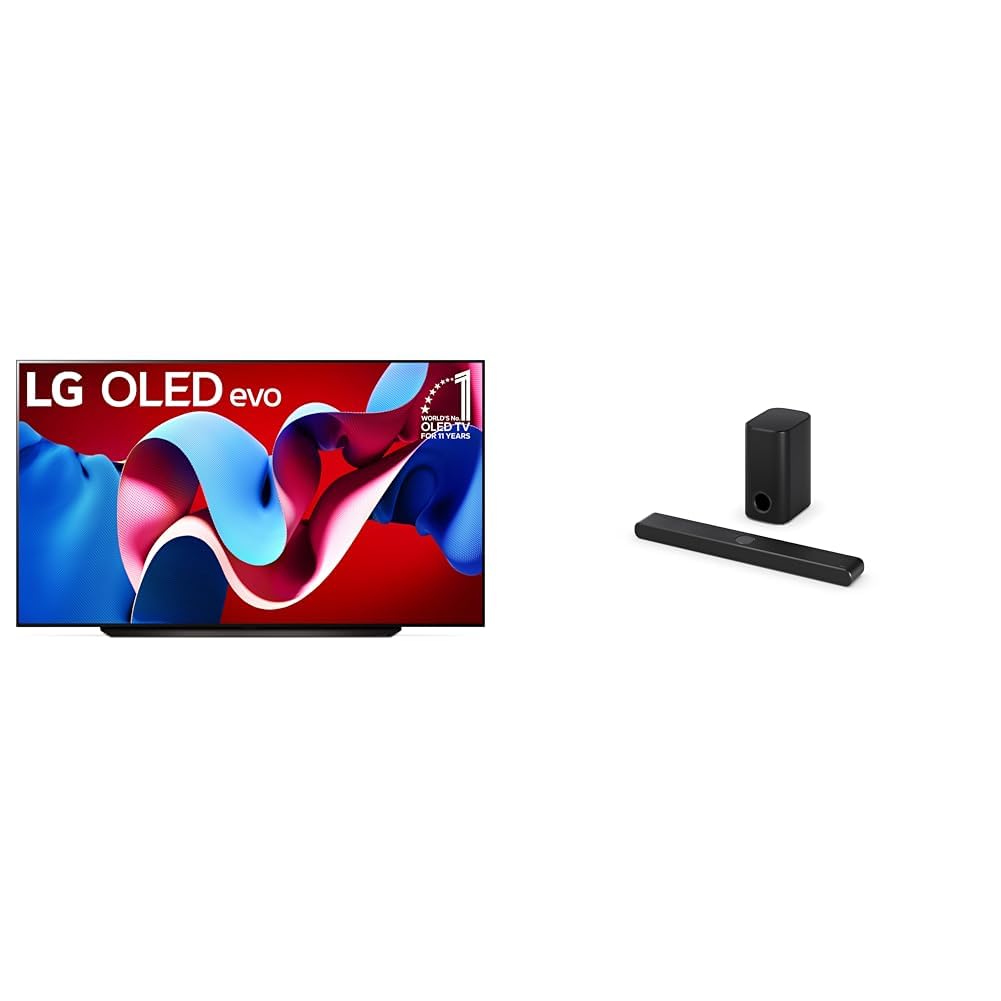LG 42-Inch C4 OLED evo 4K Smart TV - α9 AI Processor 4K, Alexa Built-in, 144Hz Refresh Rate, HDMI 2.1, G-Sync, FreeSync, VRR, WebOS 24, Dolby Vision, Dolby Atmos (OLED42C4PUA, 2024) — view 12