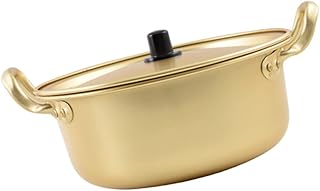 Health Stew Pot Aluminum Construction Open Fire Cooking Pot Instant Noodle Bowl Microwave Pasta Cooker Kitchen Use