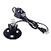 Oumai Himalayan Salt Rock Lamp Cord Replacement with Light Bulb Dimmer Switch - 5.9ft, Black Cable