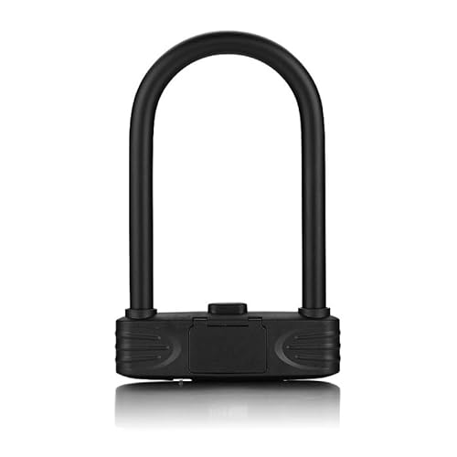 Cancamper(キャンキャンパー) 内径96×162mm U字ロック 自転車 バイク 電動キックボード 電動自動車バッテリー ロック 4桁ダイヤル式 高切断対抗 番号変更可能 l2412bk