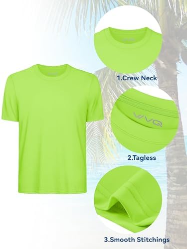 Neon Shirts for Boys Girls UPF 50+ Dry Fit Swim Shirt Kids Rash Guard — 사진 4