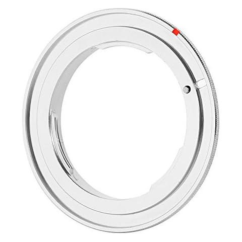 Ruili Objektivadapter for Nikon F Mount to Canon EOS 1300D, 1200D, 1100D, 800D, 760D, 750D, 6D, 5DS, 5DS R, 5D Mark IV, 5D Mark III Cover