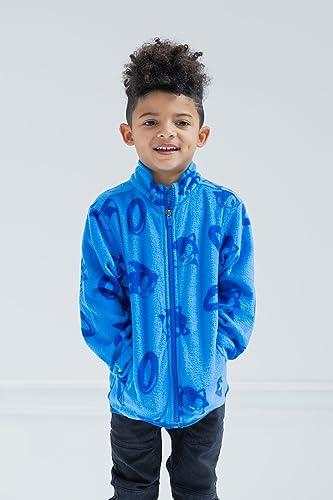 SEGA Sonic The Hedgehog Fleece Zip Up Jacket Little Kid to Big Kid2