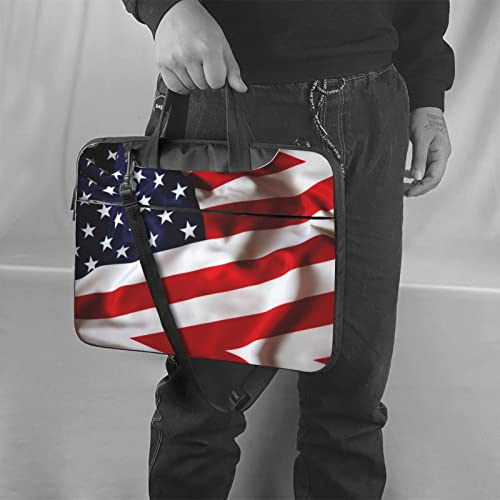 Bolso para portátil con bandera americana 13/14/15.6 pulgadas miniatura 7