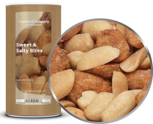 CrackersCompany Miel de maíz y cacahuete mezcla 700 g – dulce, salado, crujiente