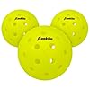 Franklin Sports Outdoor- X-40 Pickleball Balls - USA Pickleball (USAPA) Approved - 3 Pack Outside Pickleballs - Optic Yellow - US Open Ball