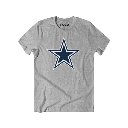 Image of FOCO Men's NFL Team Primary Logo Black Short Sleeve T-Shirt