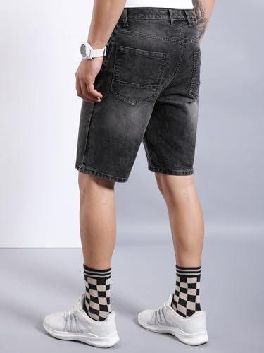 Image of The Indian Garage Co Men Denim Shorts