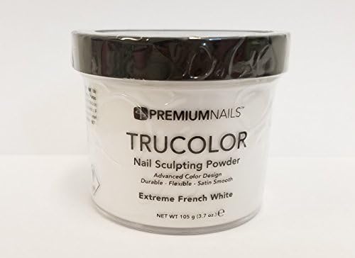 Premium Nail - Solar Acrylic Nails Powder-3.7oz - Extreme White