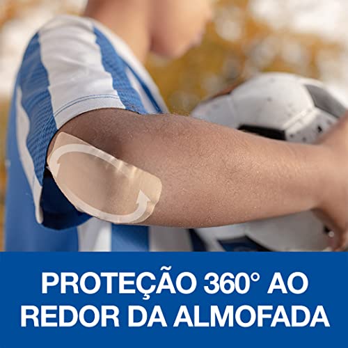 Nexcare, 3M, Curativo Duo para Joelhos e Cotovelo, Alta Fixação - 6 unidades