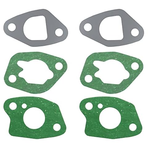 Juego de 2 juntas de carburador compatible con Honda GX120 GX140 GX160 GX200 168F Cover