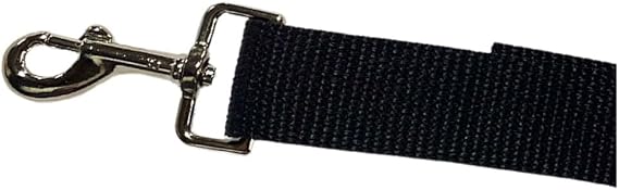 Snoozer Lookout Replacement Strap - Dog Seat Belt for Car, Doggy Seatbelt, Attaches to Harness for Small and Medium Sized Dogs, Adjustable Strap with Clip - Black