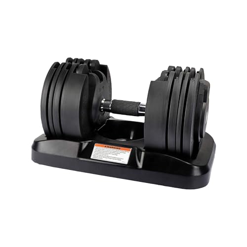 Reach Octane Adjustable Dumbbell (2.5 Kg To 20 Kg) Gym Equipment Set For Home Workout & Exercise