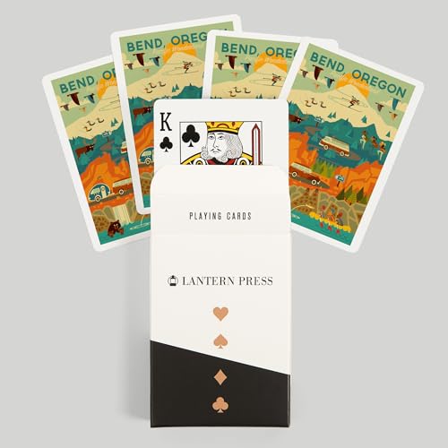 Baraaja de Cartas de Poker Lantern Press Geometric miniatura 6