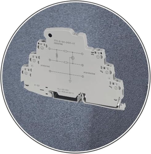 Module de protection contre les surtensions TTC-6-1X2-24DC-UT protecteur rail DIN circuit 24V