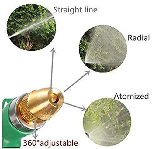 Image of 5 MTR Length Garden and Car Wash Pvc Pipe with High Pressure Spray Gun & Accessories For Garden /Car Washing /bike wash /pet bath (Any Colour Hose & Lever Spray Gun, 5 MTR Length)