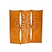 Produktbild Home Deluxe - Sichtschutz Treeflow - 120 x 41,5 cm - wetterbeschändig, edle Rostoptik I Rostschild, Gartenstecker, Roststecker